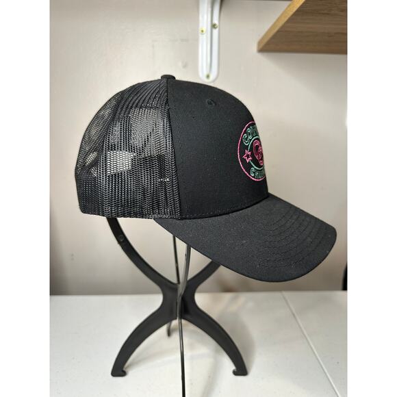 Cowgirl Channel Black Trucker Hat by Richardson - Style 112 - Picture 4 of 5